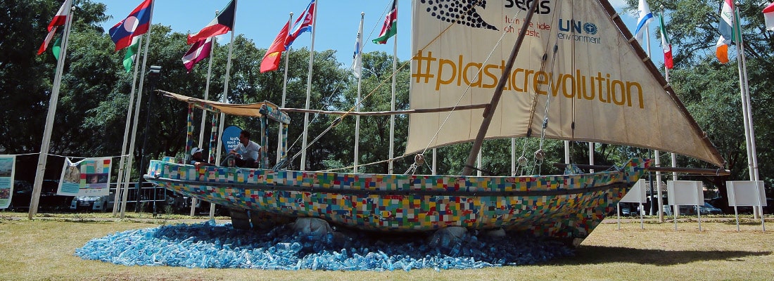 Flipflopi, o veleiro feito de plástico reciclado