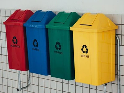Entenda as cores de reciclagem na gestão de resíduos